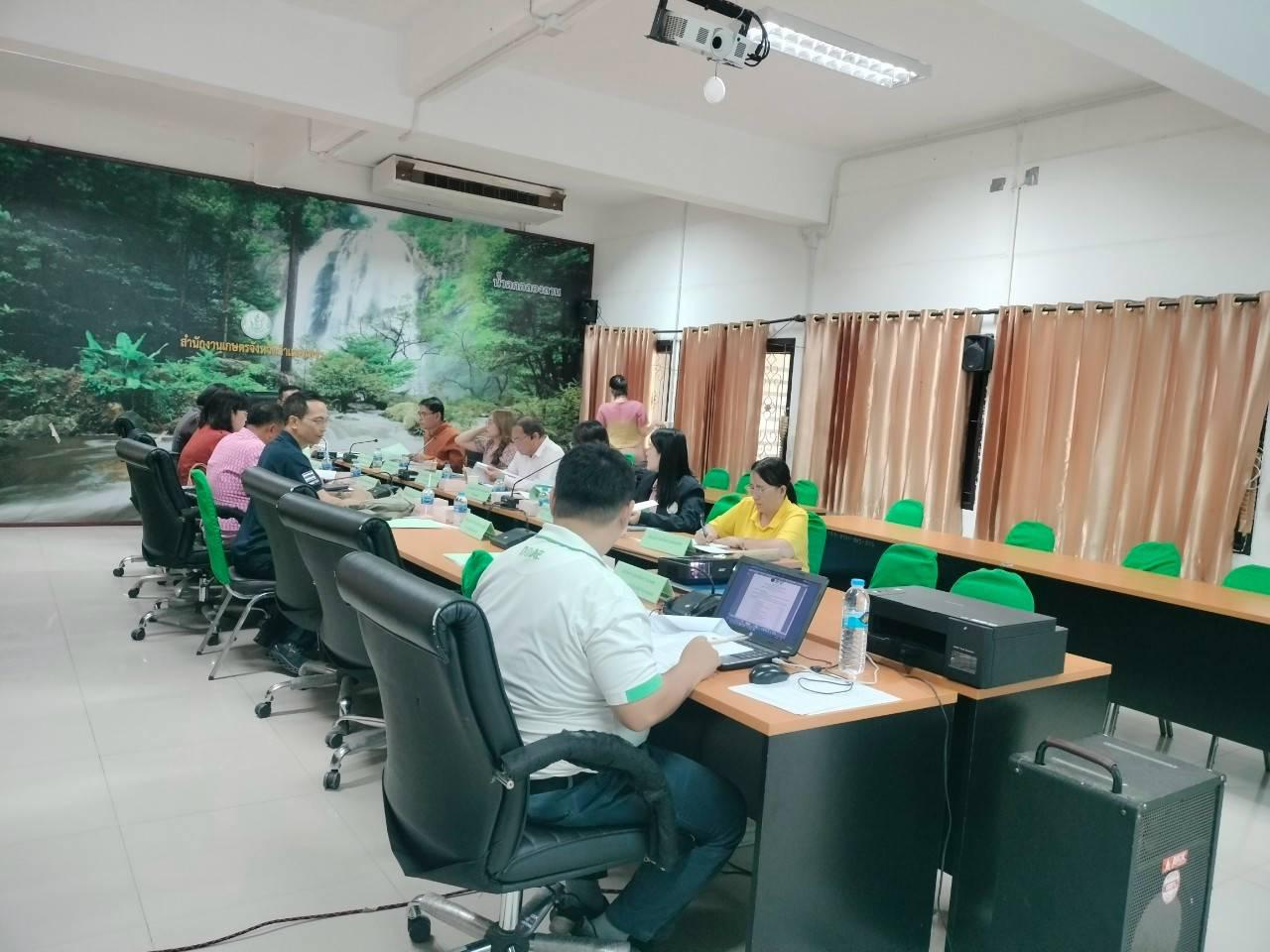 4. ประชุมคณะอนุกรรมการส่งเสริมและสนับสนุนวิสาหกิจชุมชนจังหวัดกำแพงเพชร ปี 2568 วันที่ 25 มีนาคม 2568 ณ ห้องประชุมสำนักงานเกษตรจังหวัดกำแพงเพชร